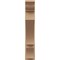 Ekena Millwork 8-in W x 36-in D x 42-in H Balboa Trad Rough Cedar Woodgrain TimberThane Outlooker, Primed Tan OUTUR080X36X42BOA04RCPR - alternate 2